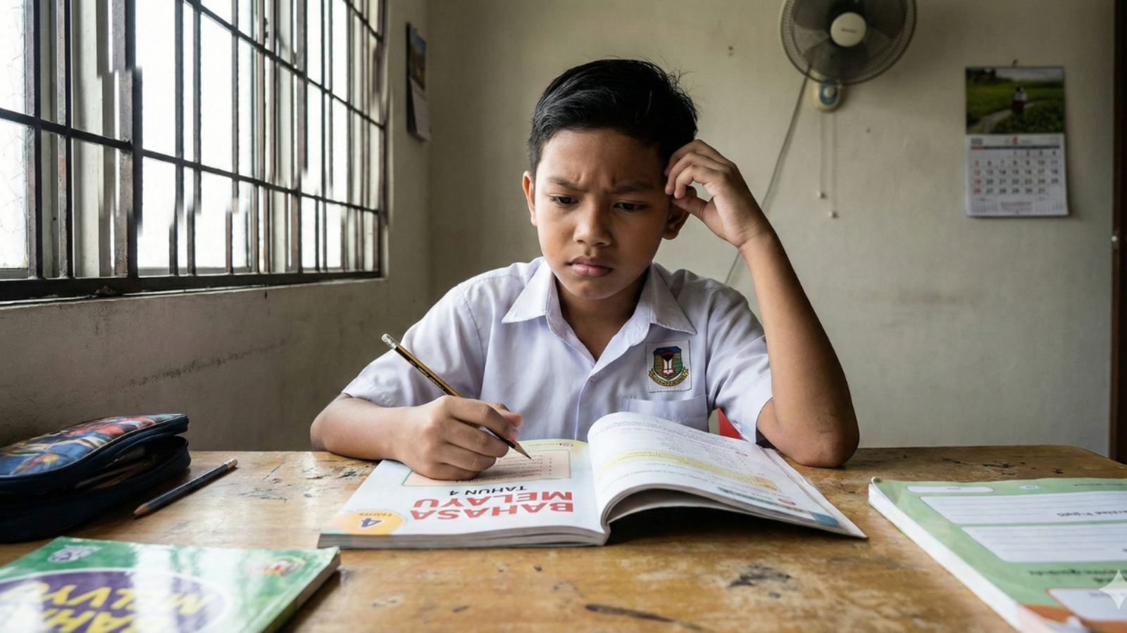 Anak belajar tapi keliru